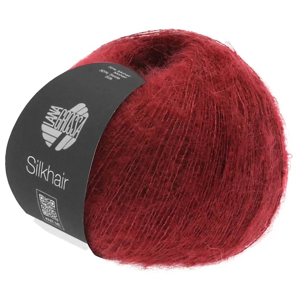 #Farbe_Lana Grossa Silkhair | 113 Bordeaux