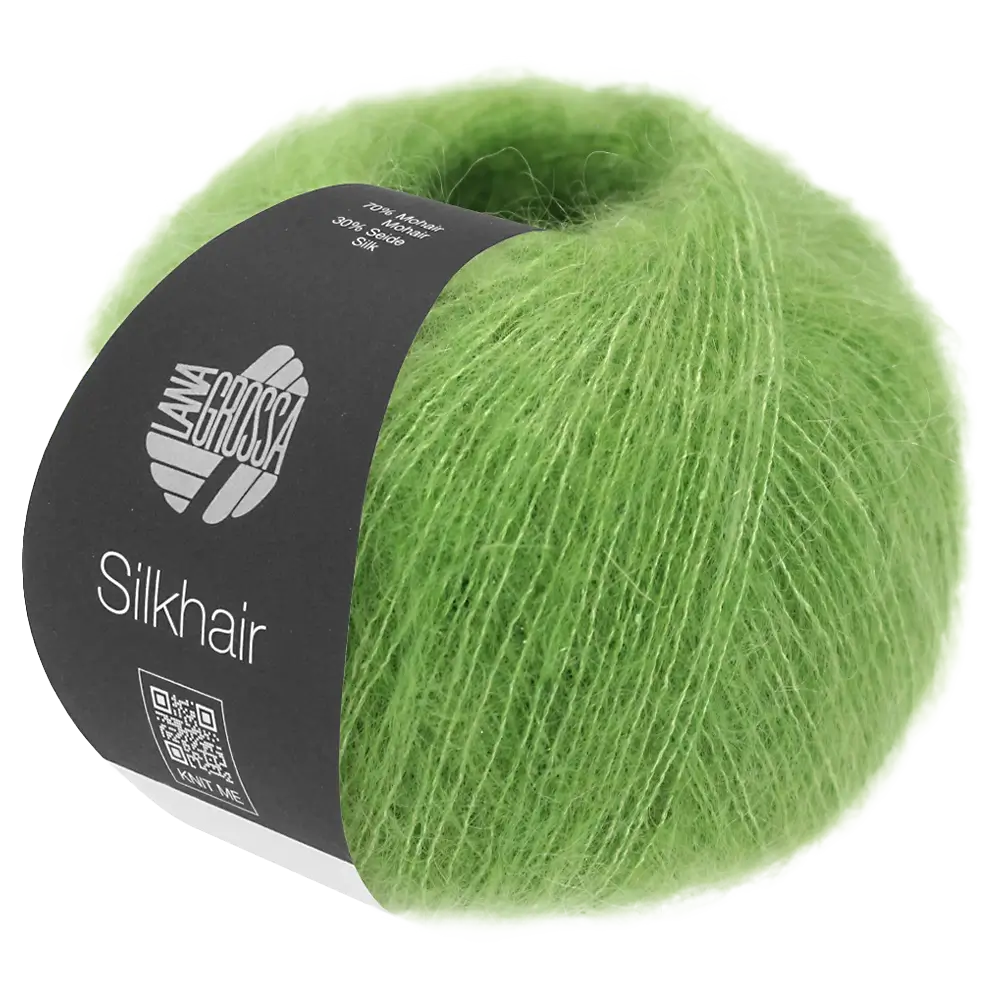 #Farbe_Lana Grossa Silkhair | 167 Maigrün