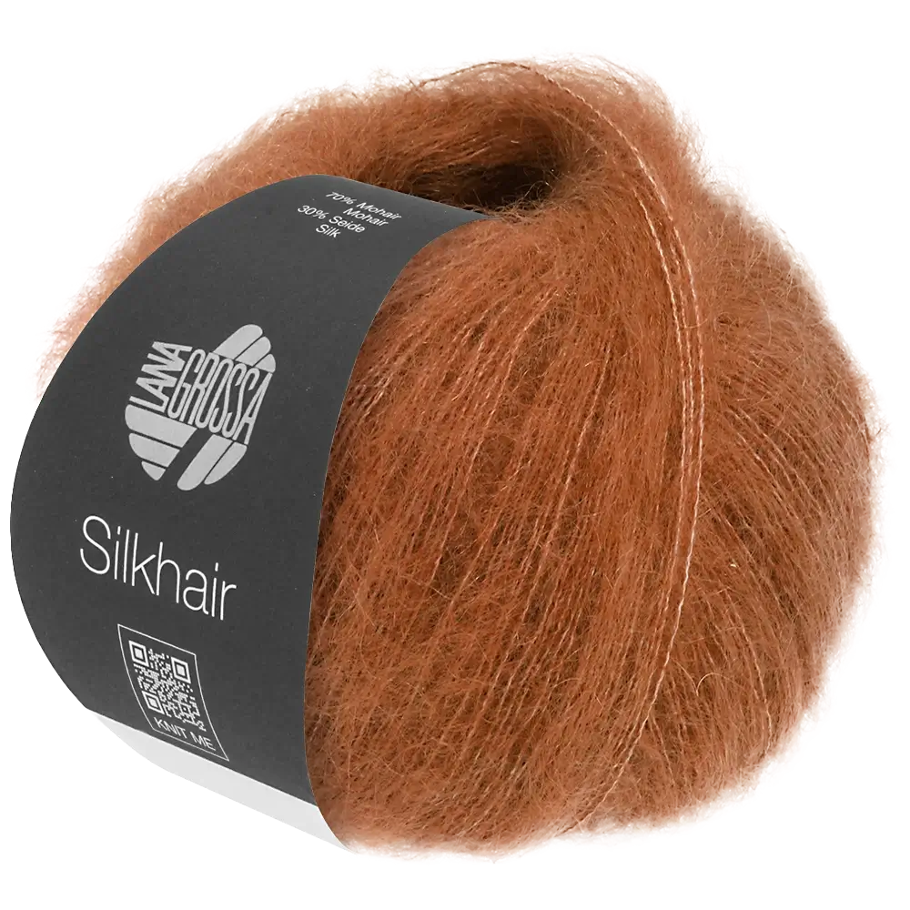 #Farbe_Lana Grossa Silkhair | 181 Rost