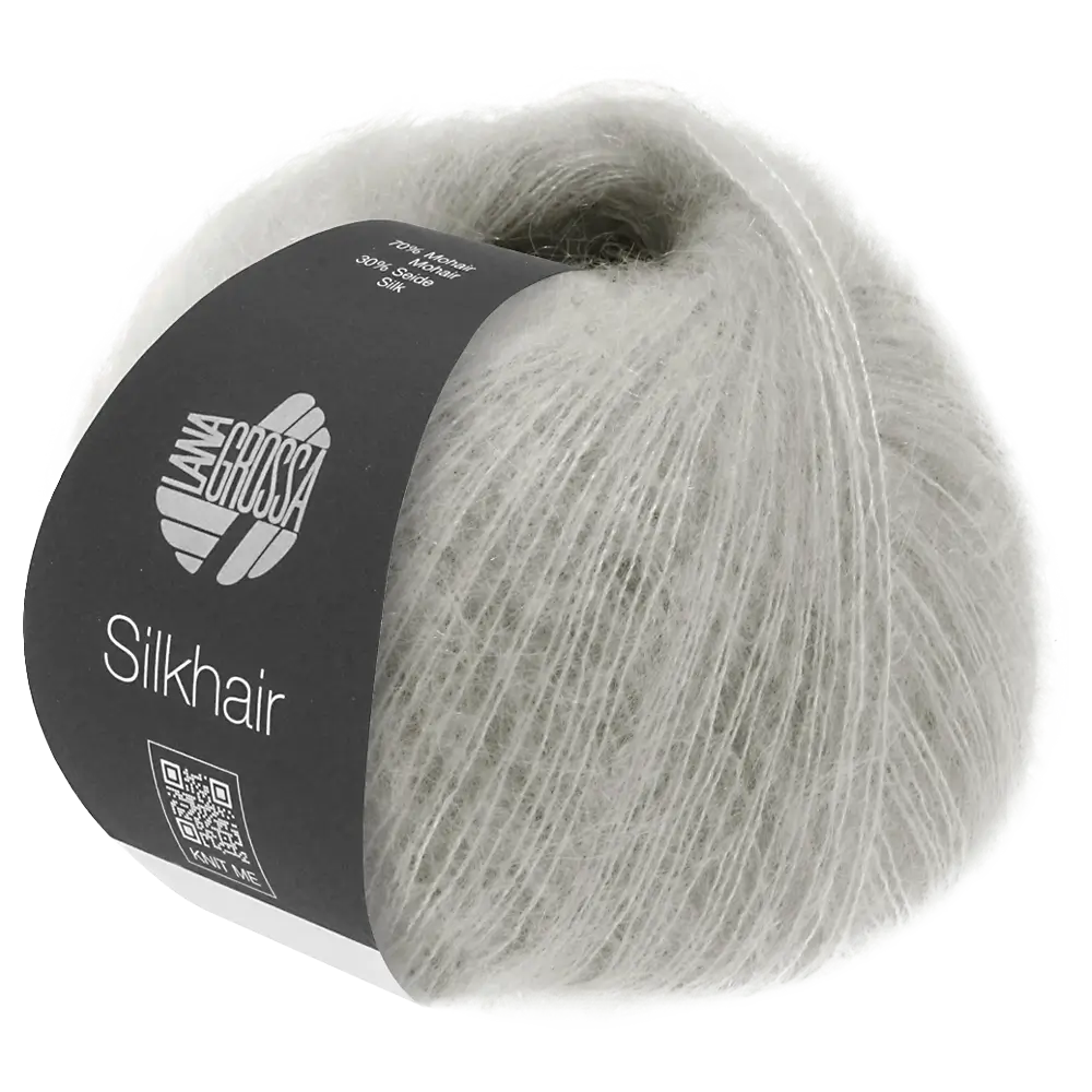 #Farbe_Lana Grossa Silkhair | 184 Graubeige