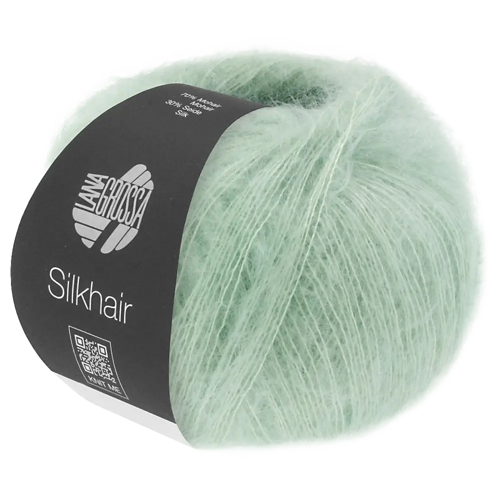 #Farbe_Lana Grossa Silkhair | 186 Pastellgrün