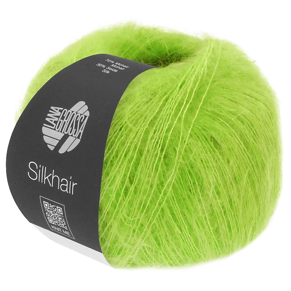 #Farbe_Lana Grossa Silkhair | 191 Frühlingsgrün