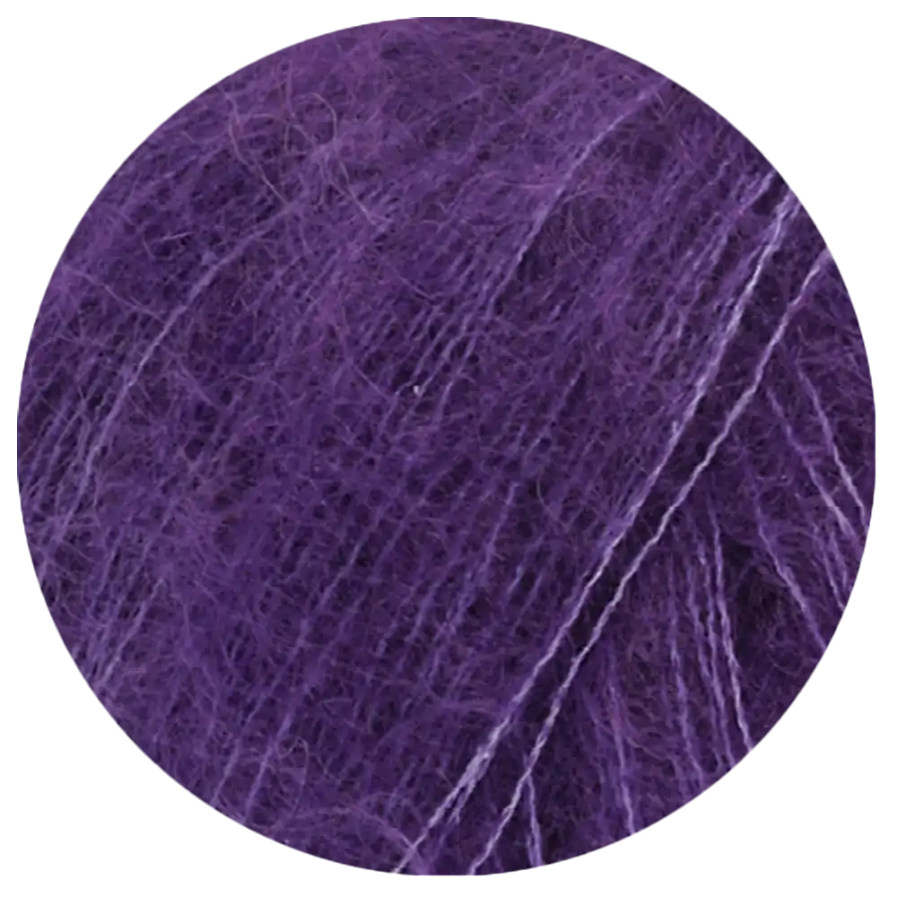 #Farbe_Lana Grossa Silkhair | 193 Dunkelviolett