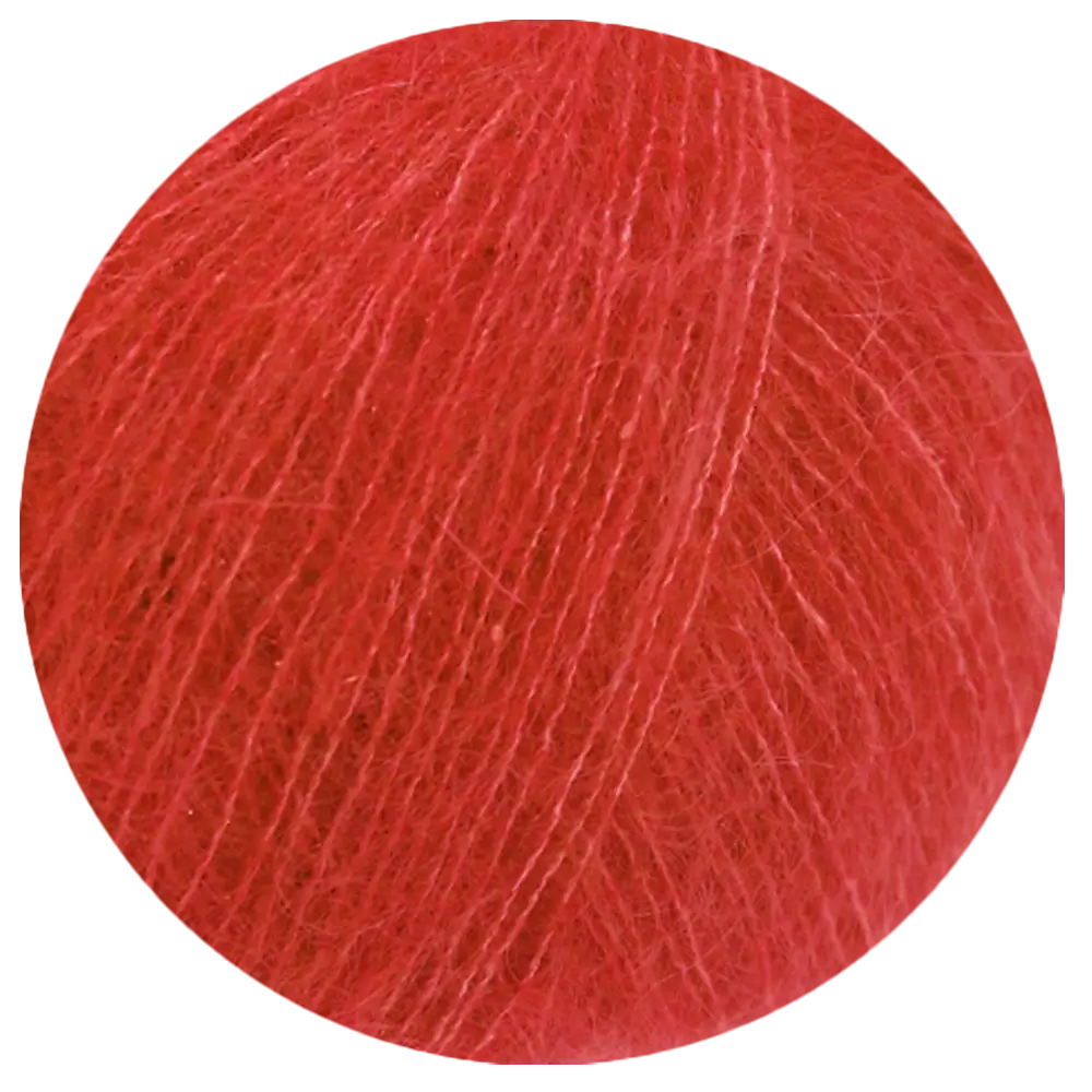 #Farbe_Lana Grossa Silkhair | 215 Leuchtendrot