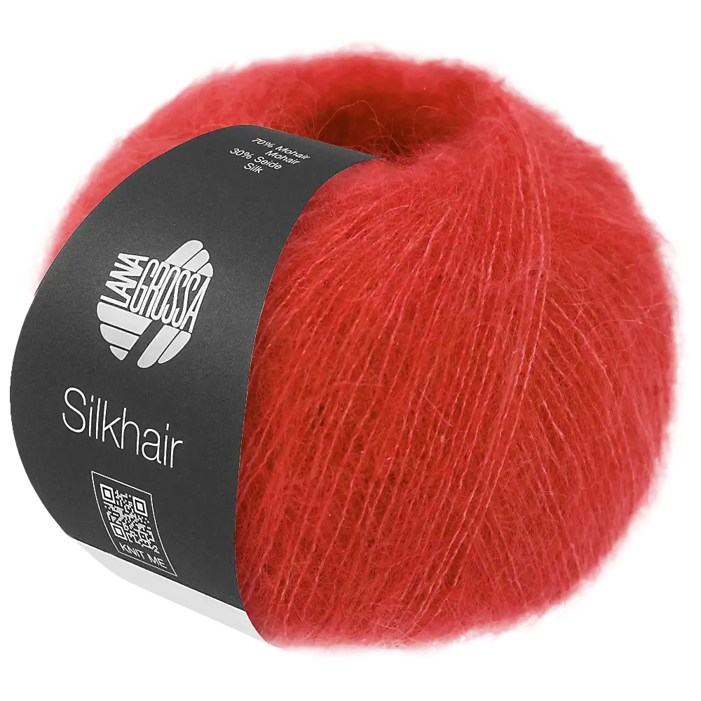 #Farbe_Lana Grossa Silkhair | 215 Leuchtendrot