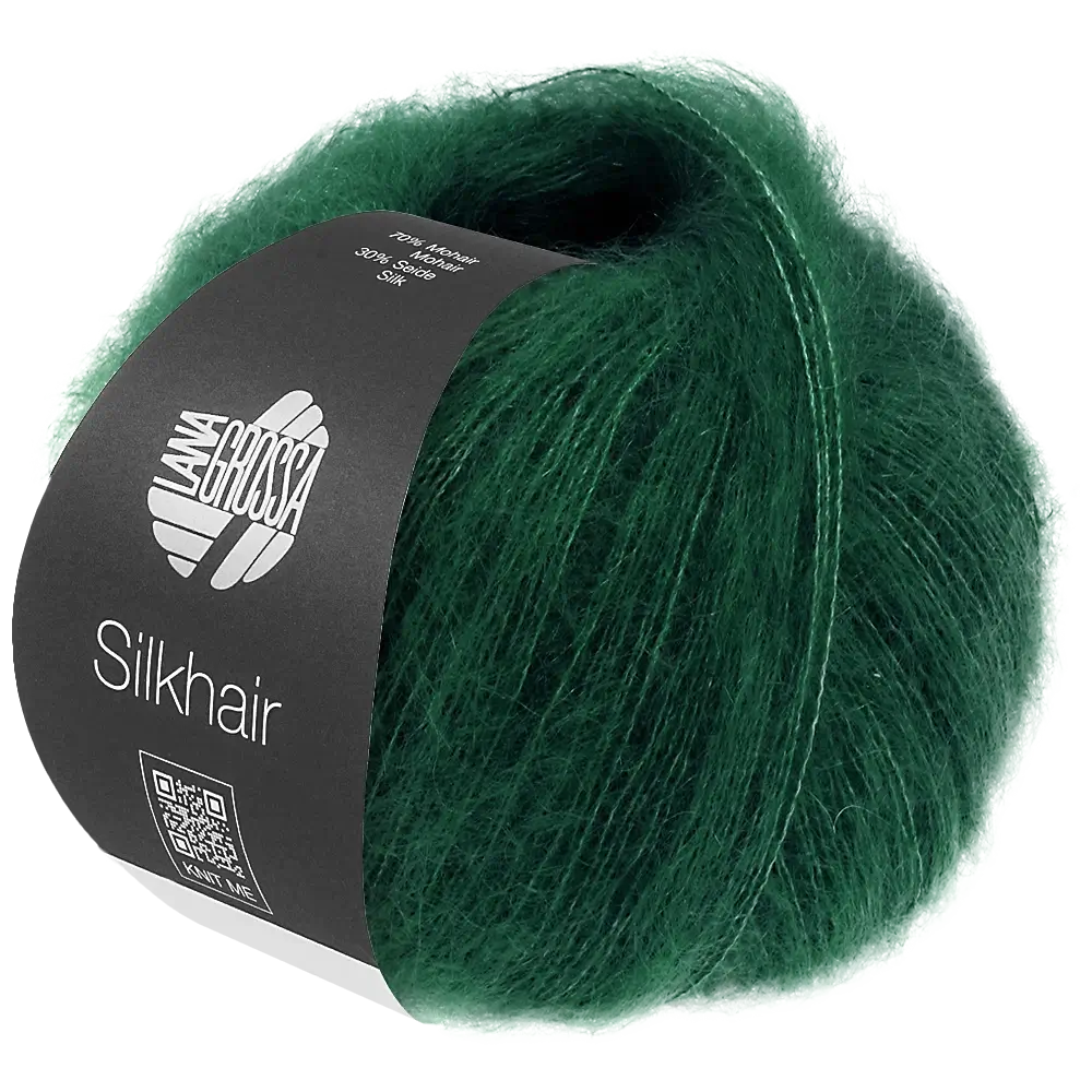 #Farbe_Lana Grossa Silkhair | 219 Tannengrün