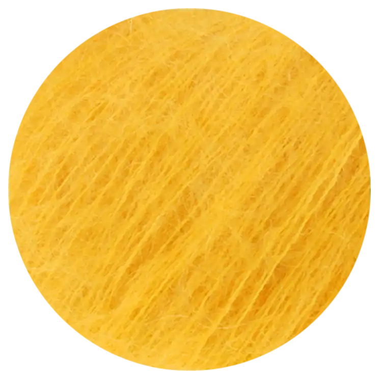 #Farbe_Lana Grossa Silkhair | 221 Dottergelb