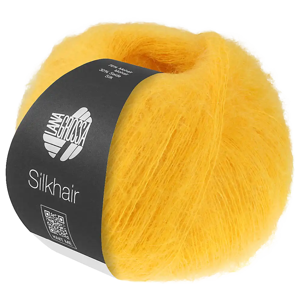 #Farbe_Lana Grossa Silkhair | 221 Dottergelb