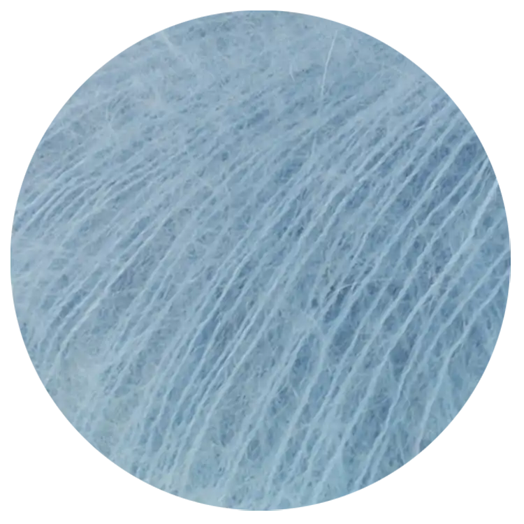 #Farbe_Lana Grossa Silkhair | 226 Hellblau