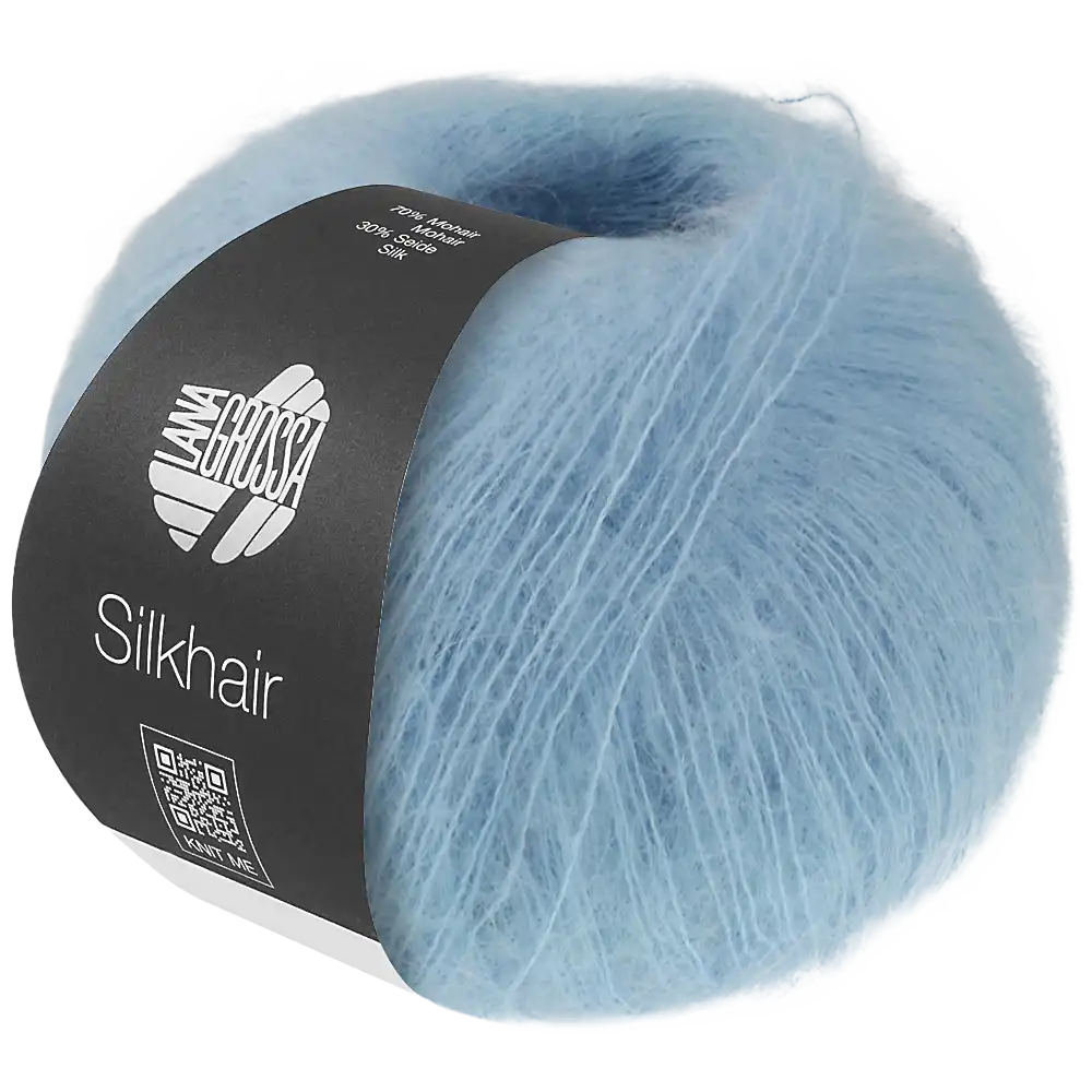 #Farbe_Lana Grossa Silkhair | 226 Hellblau