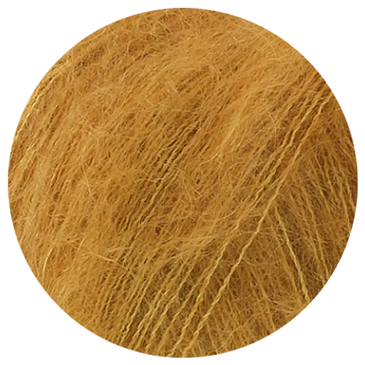 #Farbe_Lana Grossa Silkhair | 229 Goldbraun