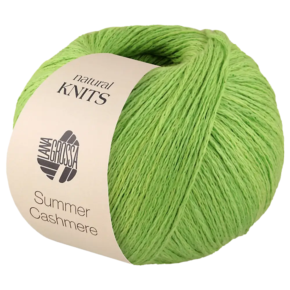 #Farbe_Lana Grossa Summer Cashmere | 14 Frühlingsgrün