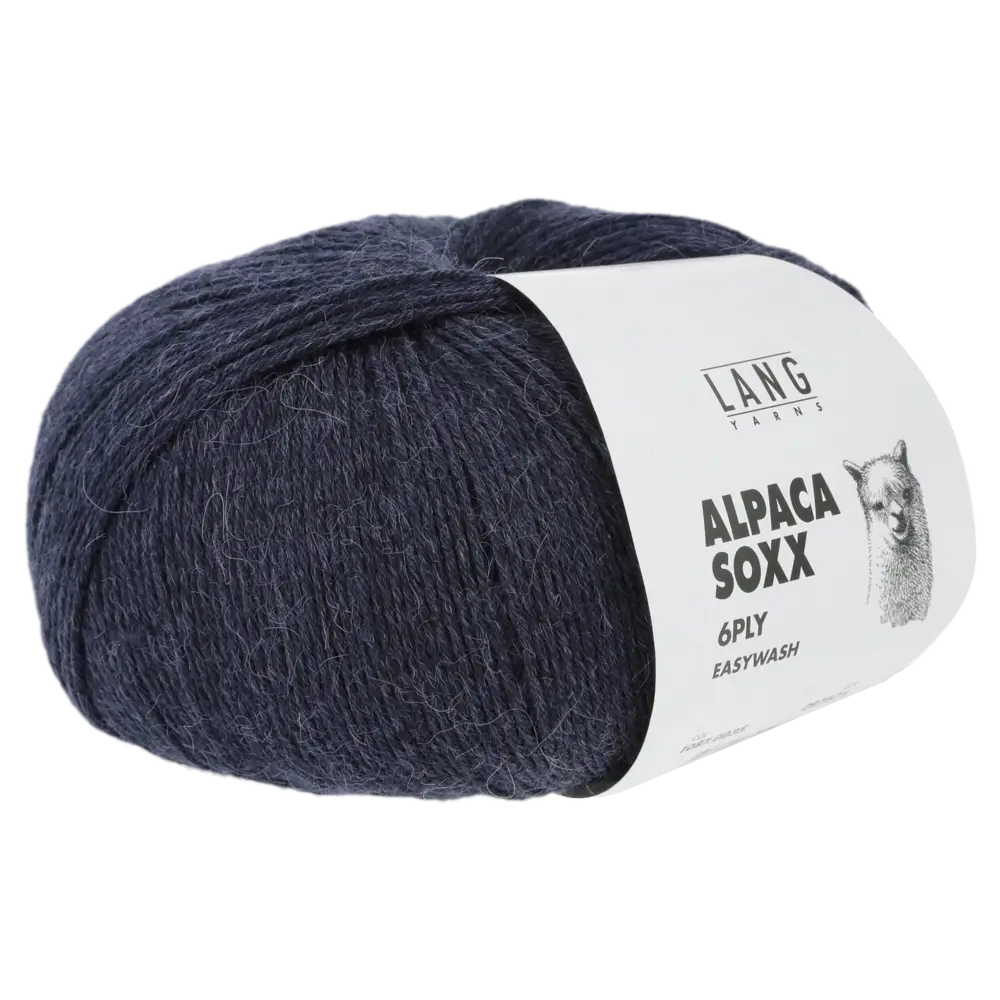 #Farbe_Lang Yarns Alpaca Soxx 6-fach | 035 Marine
