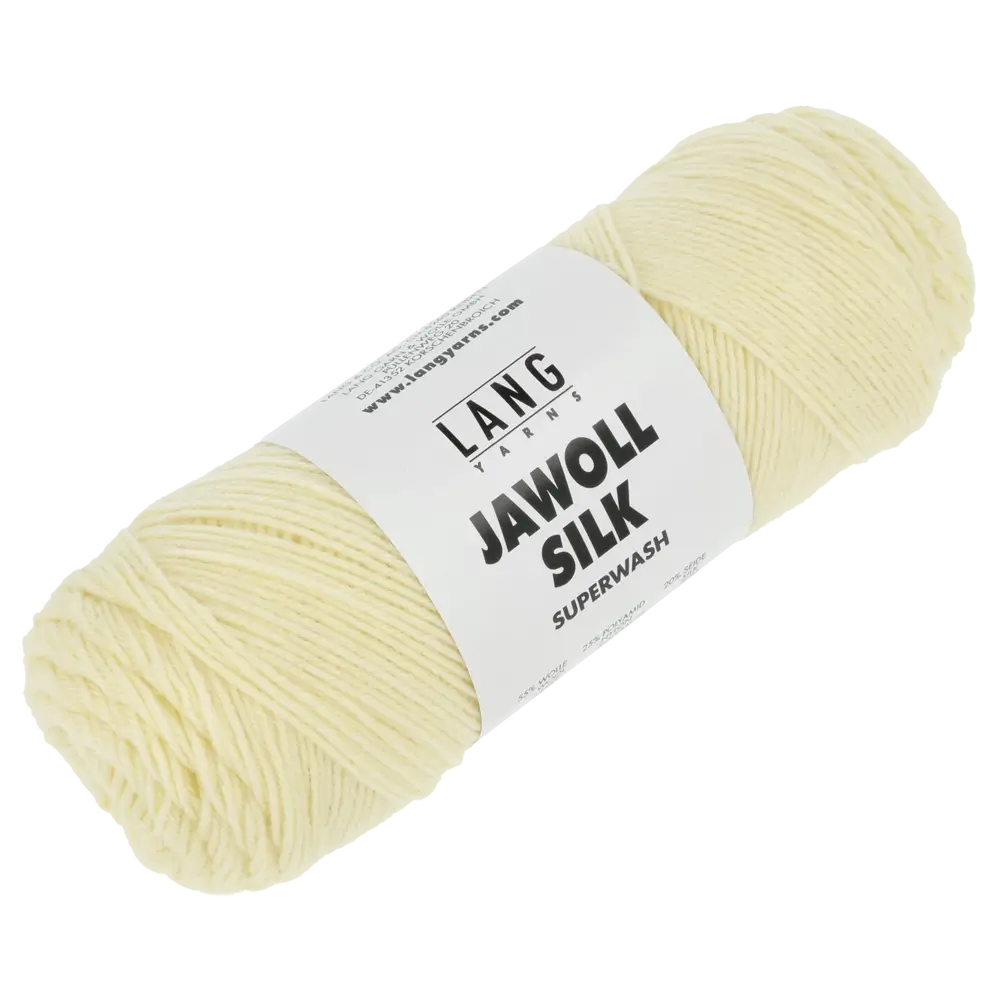 #Farbe_Lang Yarns Jawoll Silk | 113 Vanille