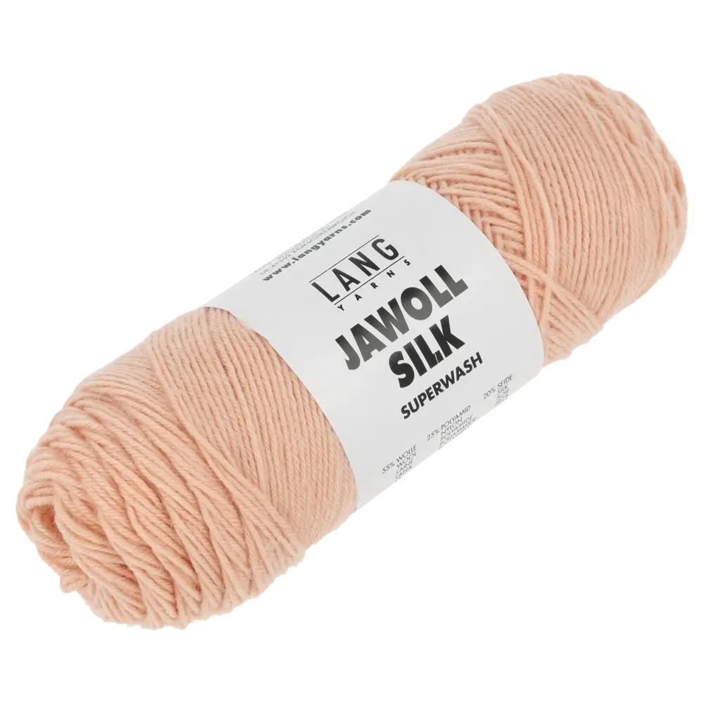 #Farbe_Lang Yarns Jawoll Silk | 128 Lachs