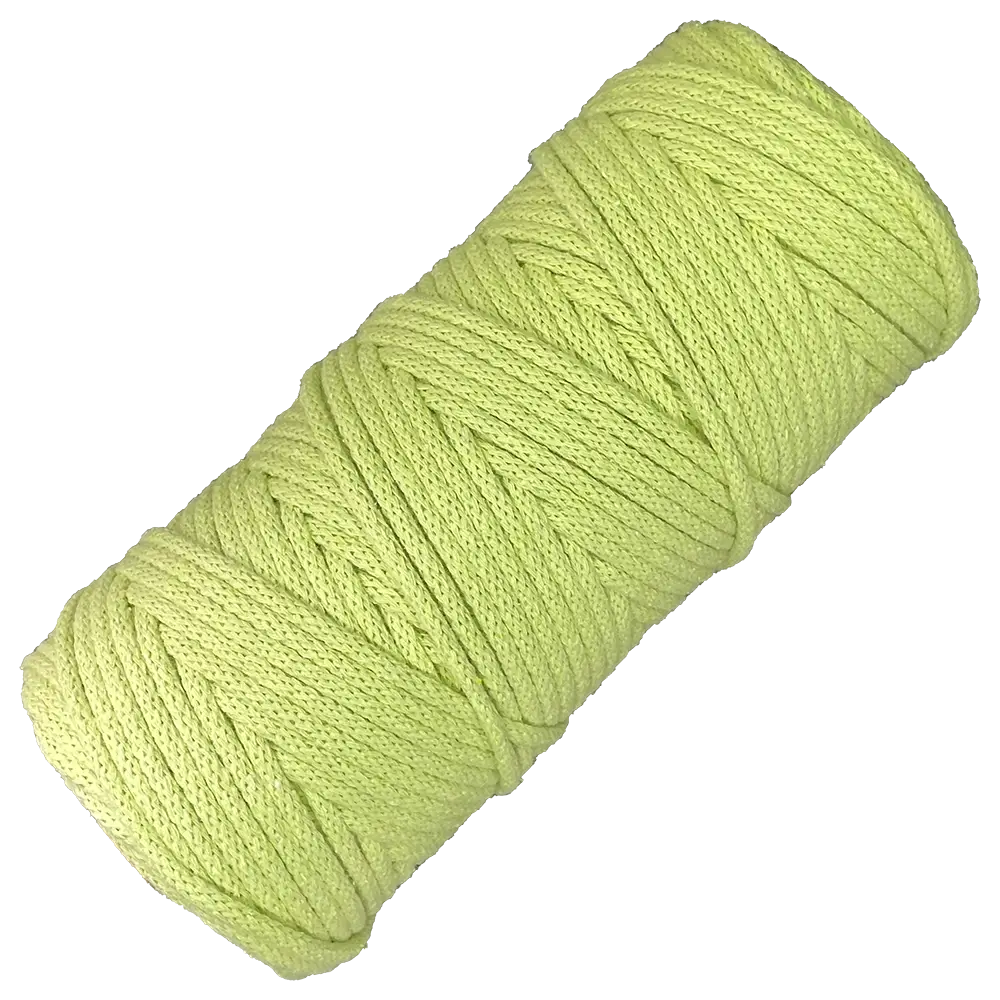 #Farbe_Lowiczanka Baumwollkordel Ø 5 mm | 049 Pistazie