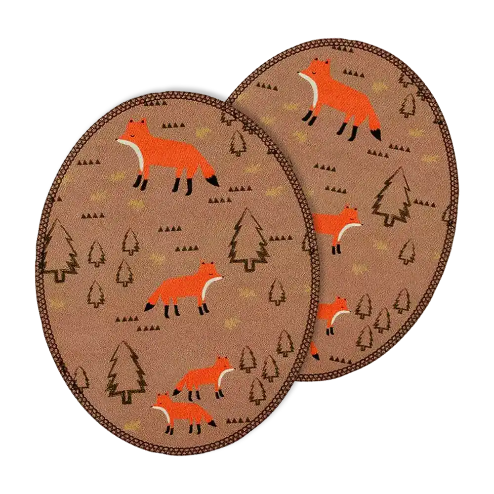 #Farbe_Mono Quick Flicken bedruckt | 12348 Fuchs