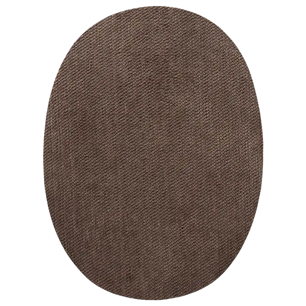 #Farbe_Mono Quick Flicken Oval | 12184 Braun