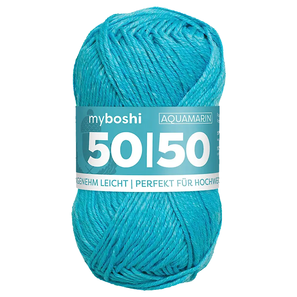 #Farbe_MyBoshi 50|50 | 969 Aquamarin