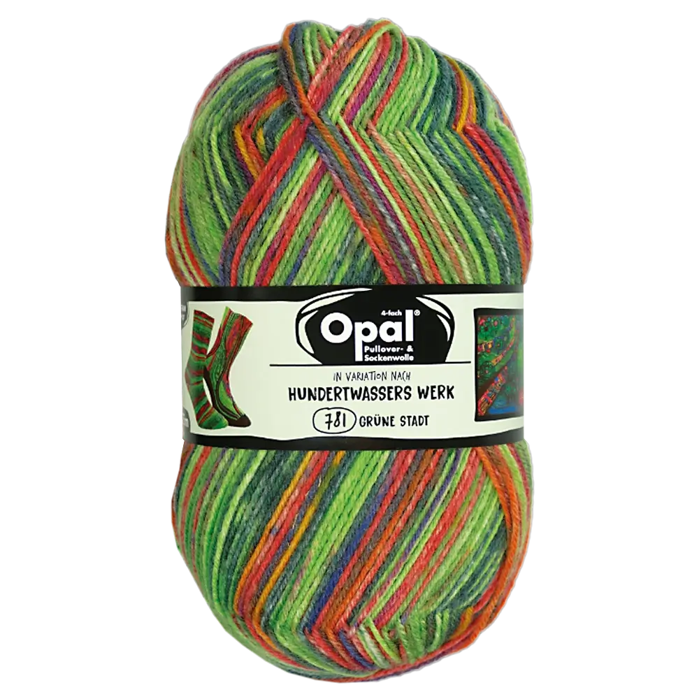 #Farbe_Opal Hundertwasser | 4052 GrĂŒne Stadt (781)