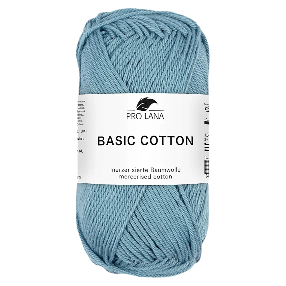 #Farbe_Pro Lana Basic Cotton | 267 Kachelblau