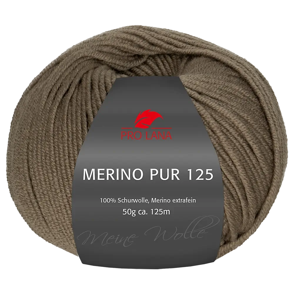 #Farbe_Pro Lana Merino Pur 125 | 10 Schlamm