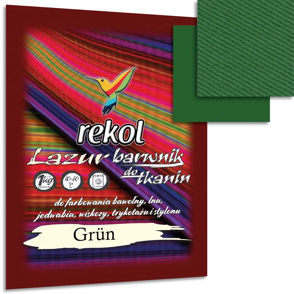 Rekol Textilfarbe Lazur | GrĂźn