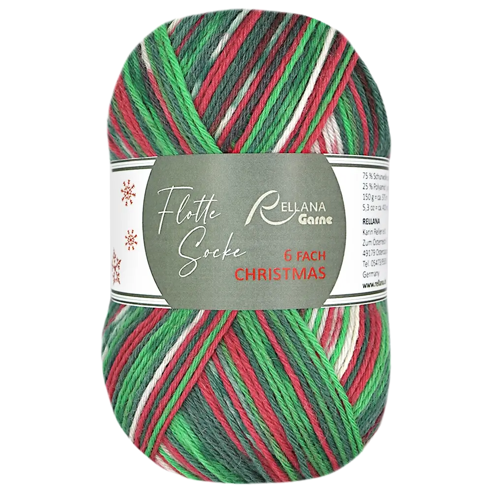 Flotte Socke Christmas 2025 Sockenwolle 6-fach