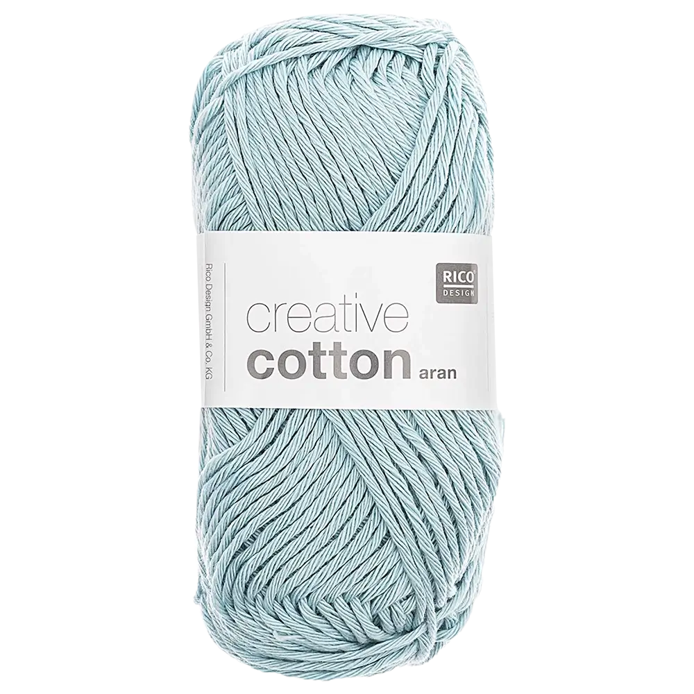 #Farbe_Rico Design Creative Cotton Aran | 32 Hellblau