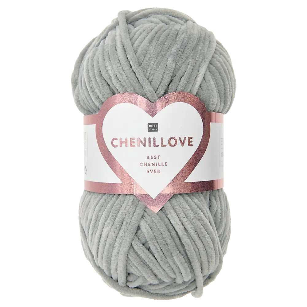 #Farbe_Rico Design Chenillove | 013 Grau