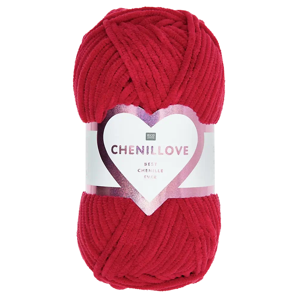 #Farbe_Rico Design Chenillove | 022 Weinrot