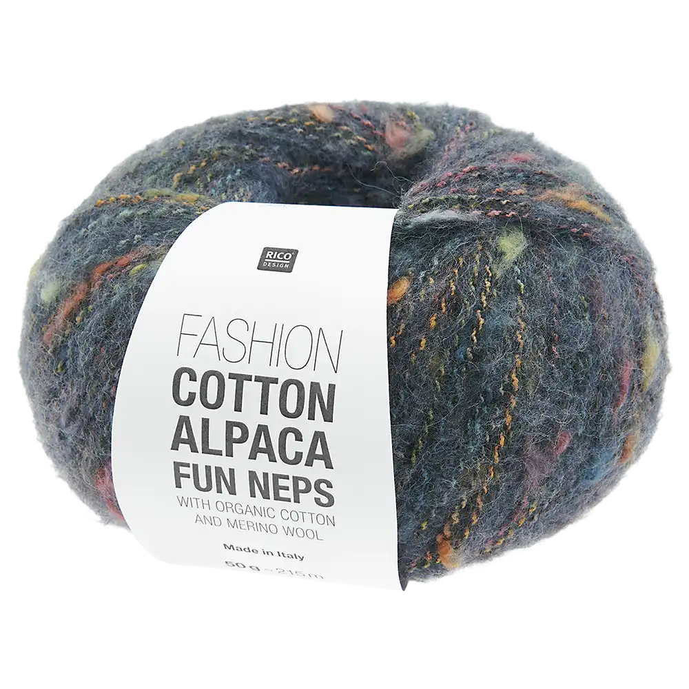 #Farbe_Rico Design Fashion Cotton Alpaca Fun Neps | 005 Marine