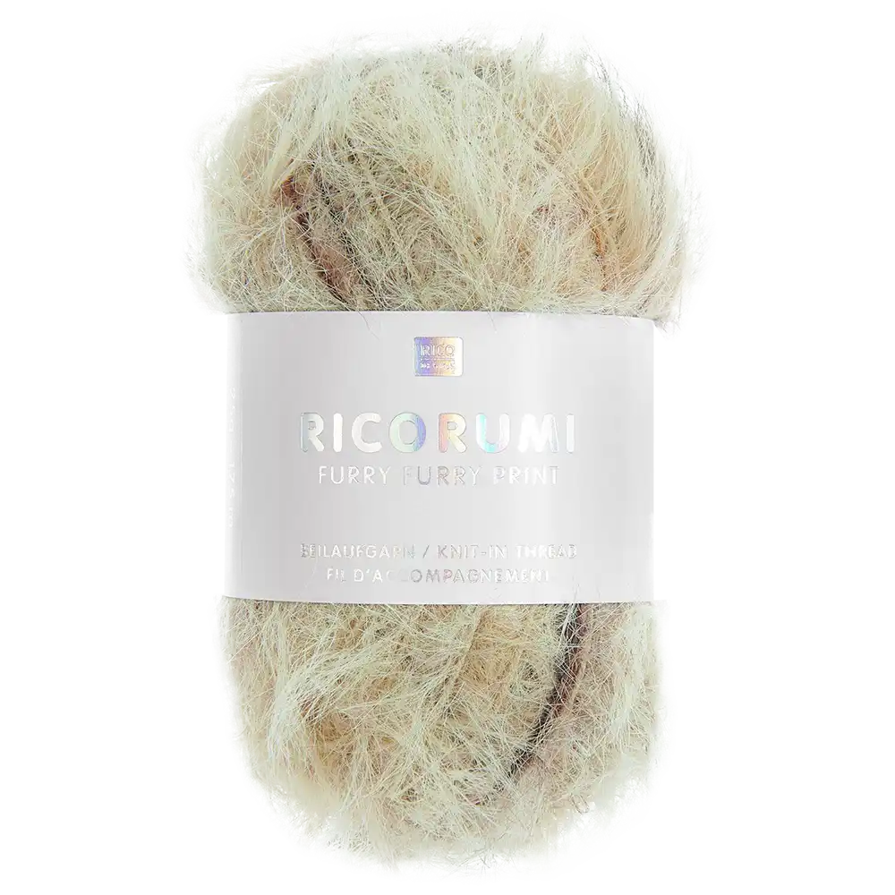 #Farbe_Rico Design Ricorumi Furry Furry | Print Beige