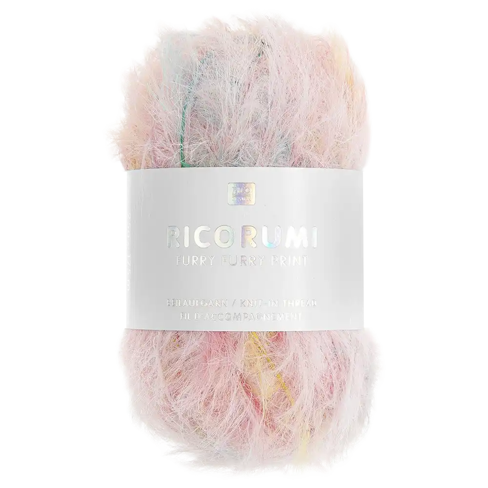 #Farbe_Rico Design Ricorumi Furry Furry | Print Pastel