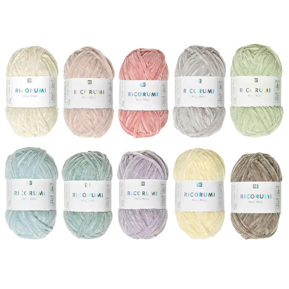 #Set_Ricorumi Nilli Nilli 10er Set | Pastell