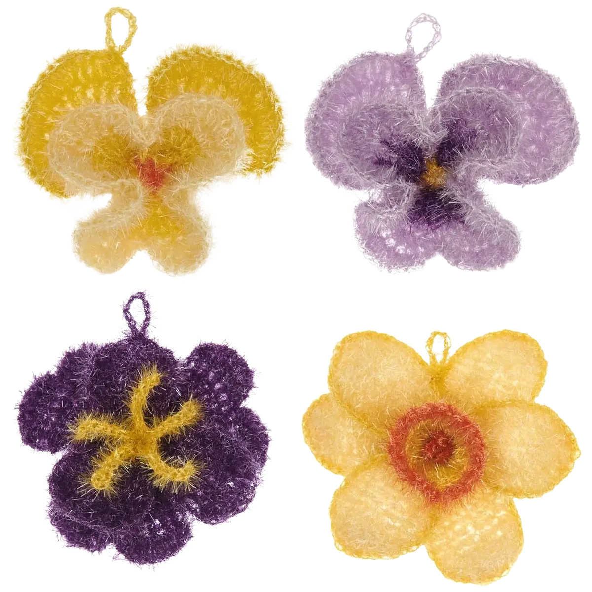 Frühlingsblumen (Rico Häkelset)
