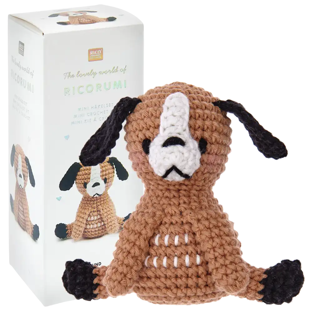 Amigurumi Hund (Rico Häkelset Mini Easy)