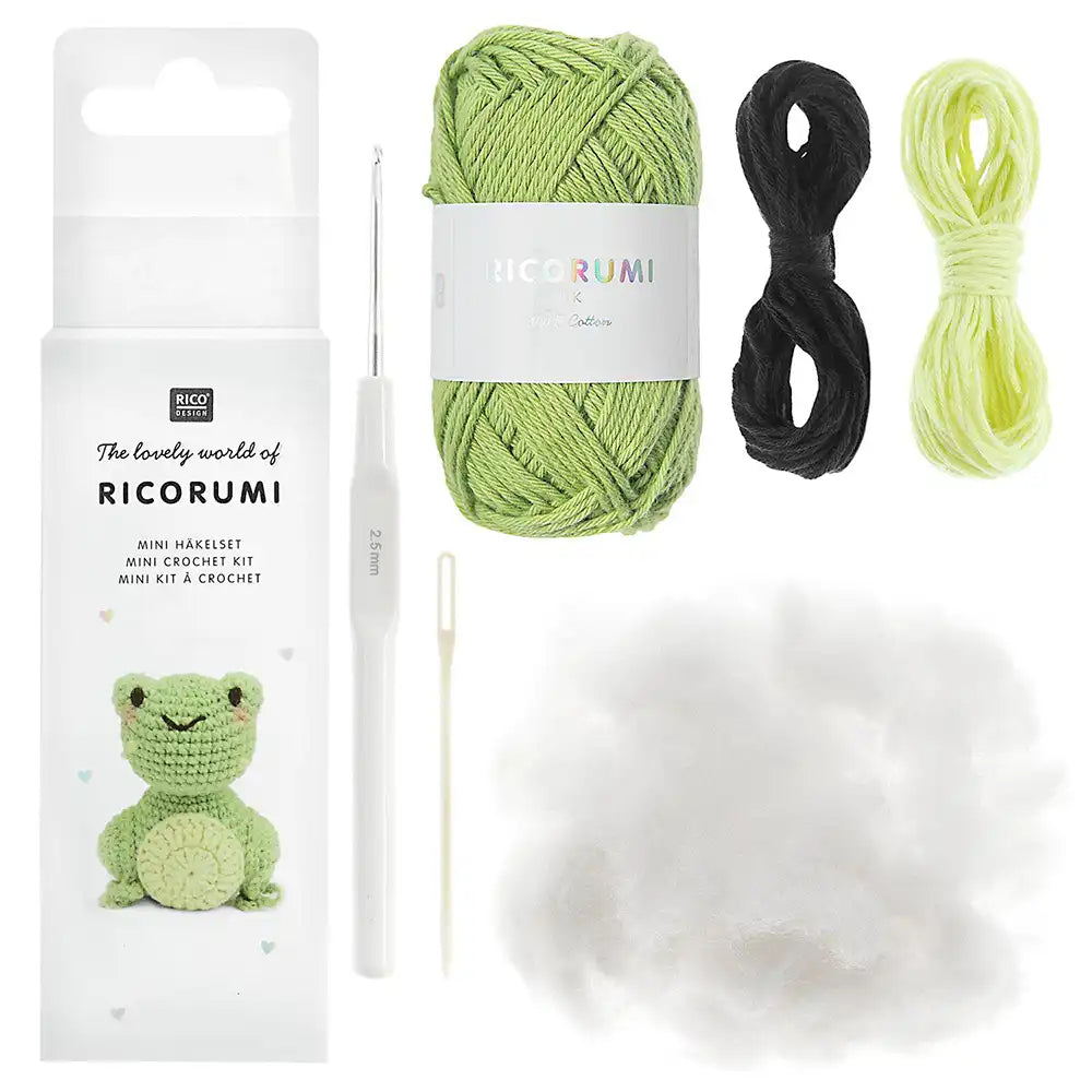 Amigurumi Frosch (Rico Häkelset Mini Easy)
