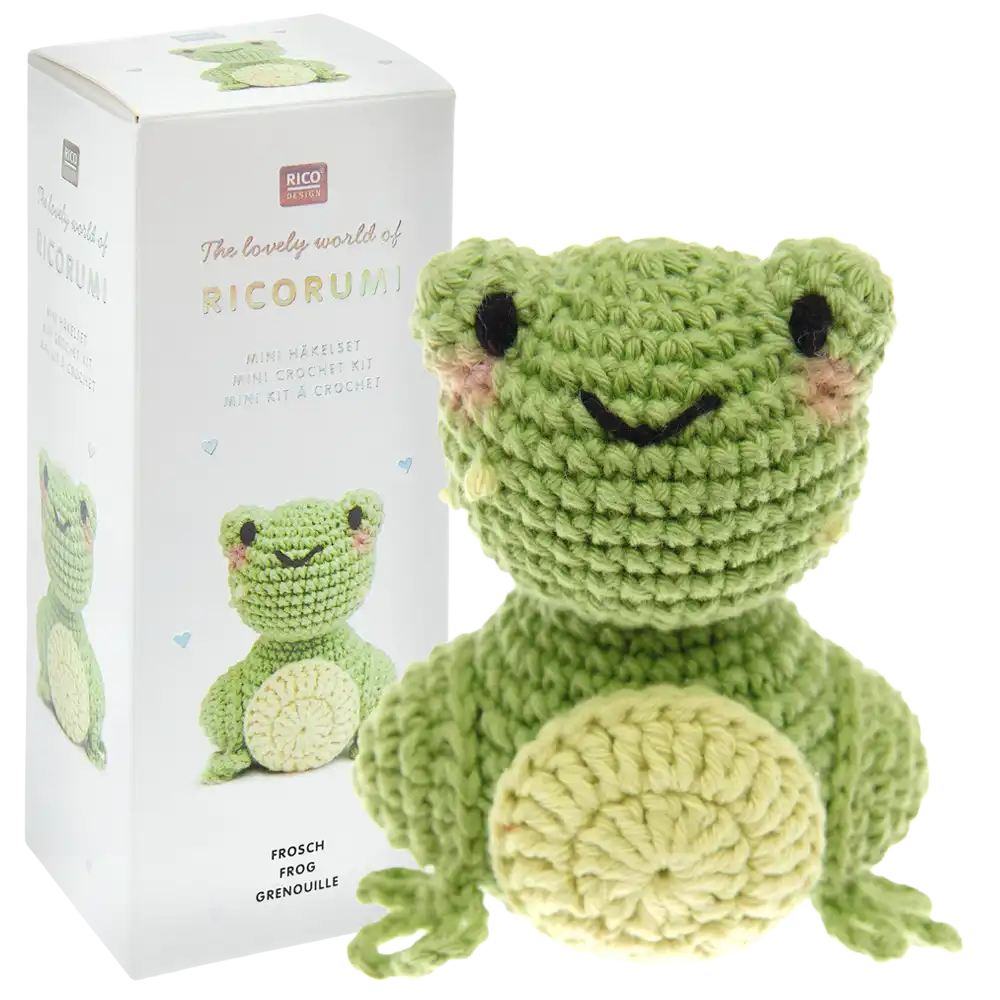 Amigurumi Frosch (Rico Häkelset Mini Easy)