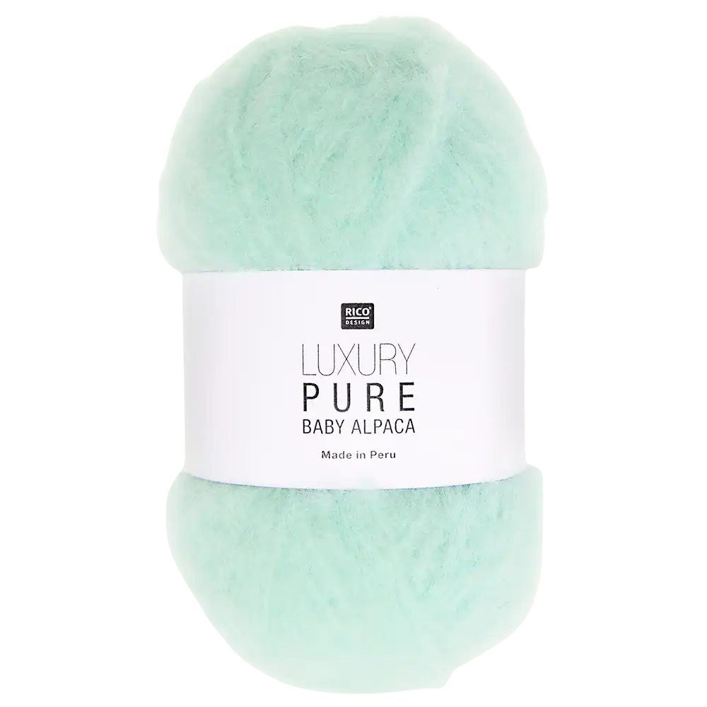 #Farbe_Rico Design Luxury Pure Baby Alpaca | 003 Mint