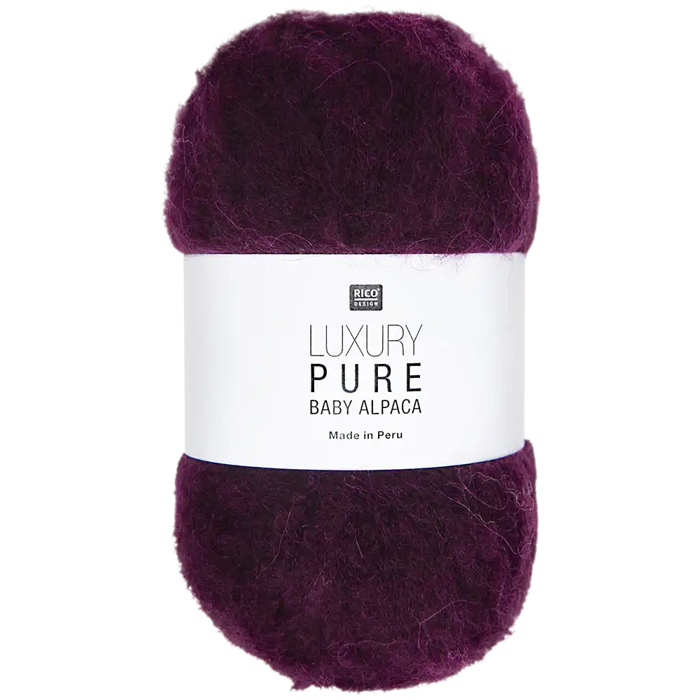 #Farbe_Rico Design Luxury Pure Baby Alpaca | 004 Bordeaux