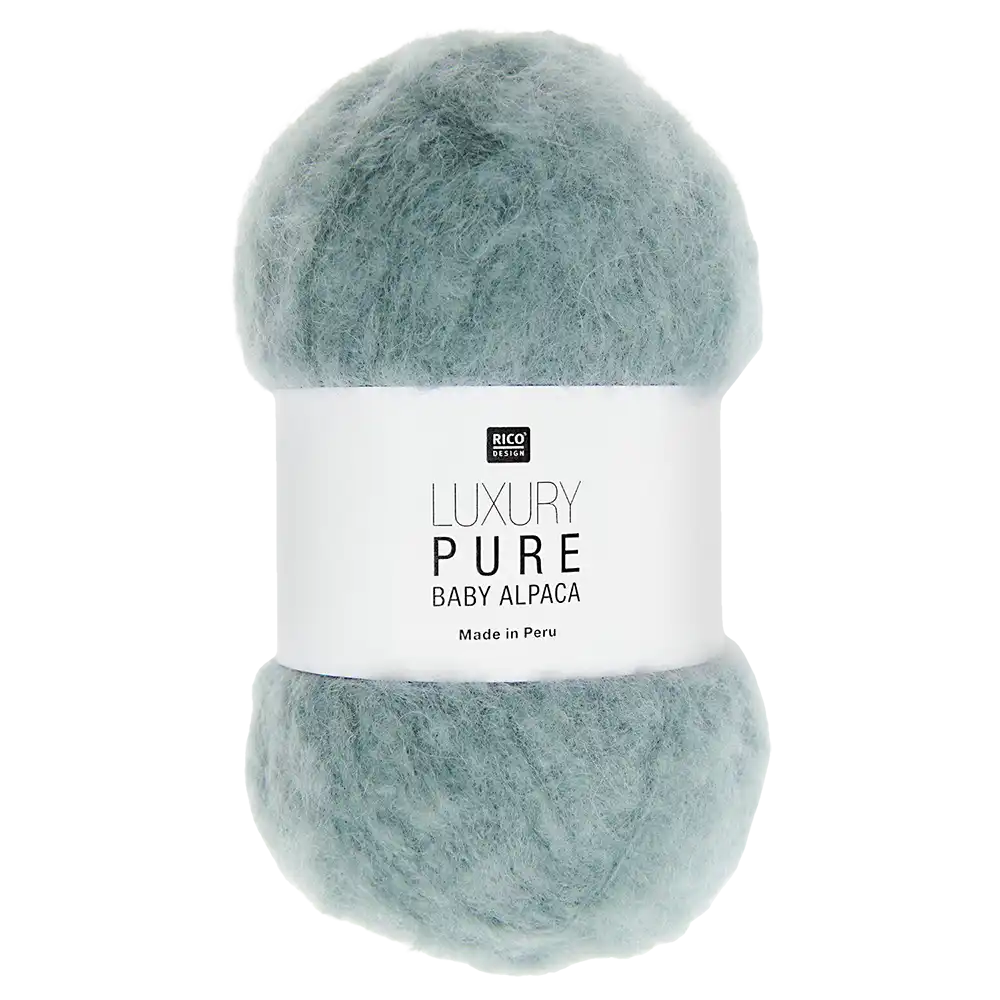 #Farbe_Rico Design Luxury Pure Baby Alpaca | 008 Rauchblau
