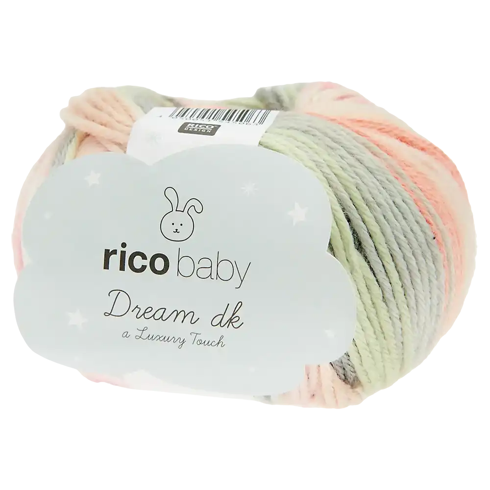 #Farbe_Rico Design Rico Baby Dream | 001 Lachs-Grau