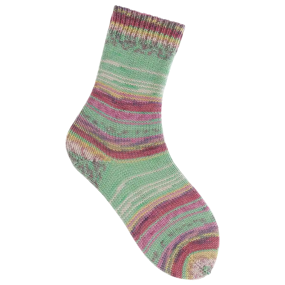 #Farbe_Rico Design Socks Bamboo Norwegian Style | 062 Raspberry