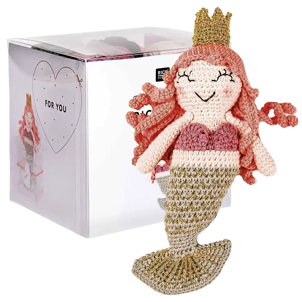 Amigurumi Meerjungfrau (Rico Häkelset)