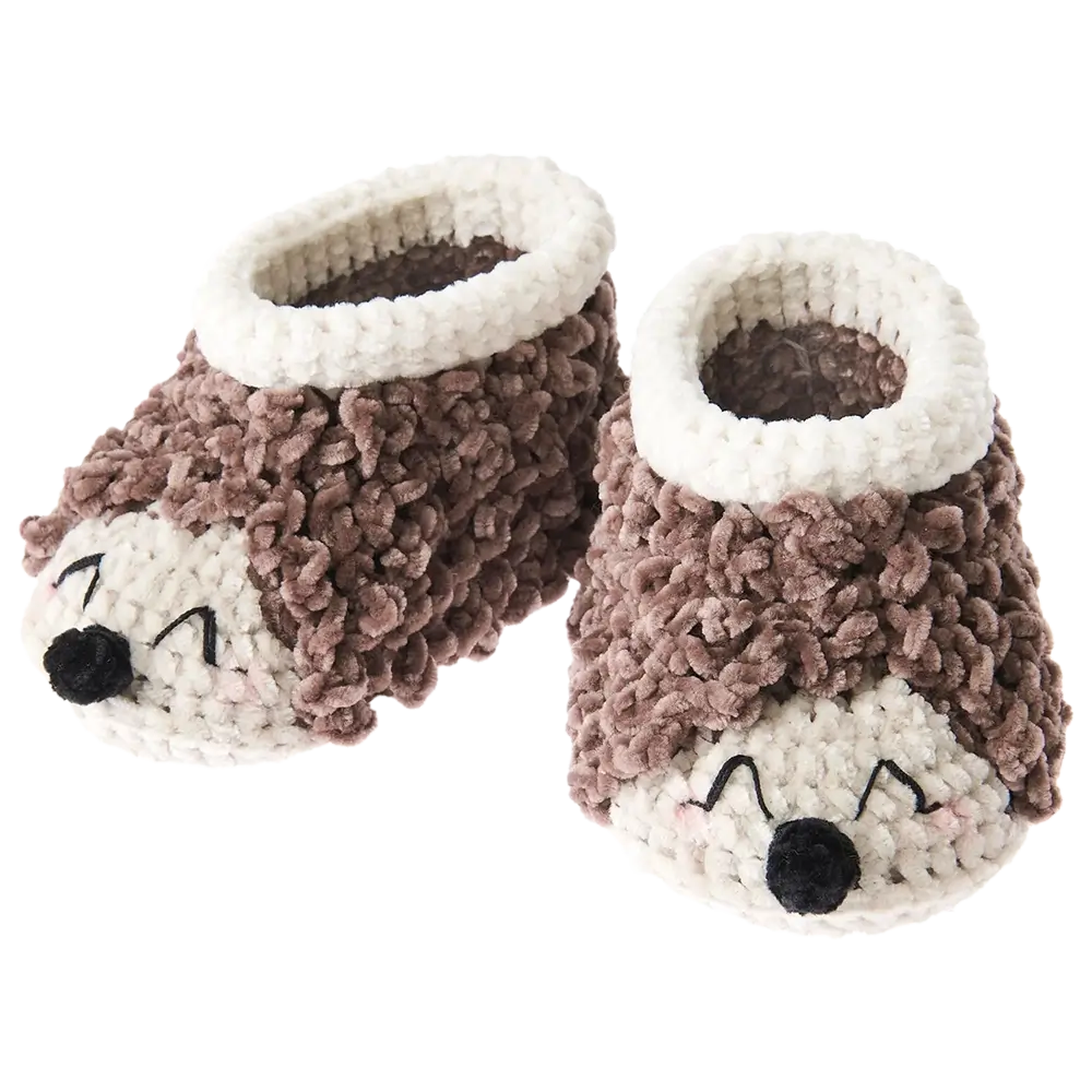 Baby Booties Igel (Rico Häkelset)
