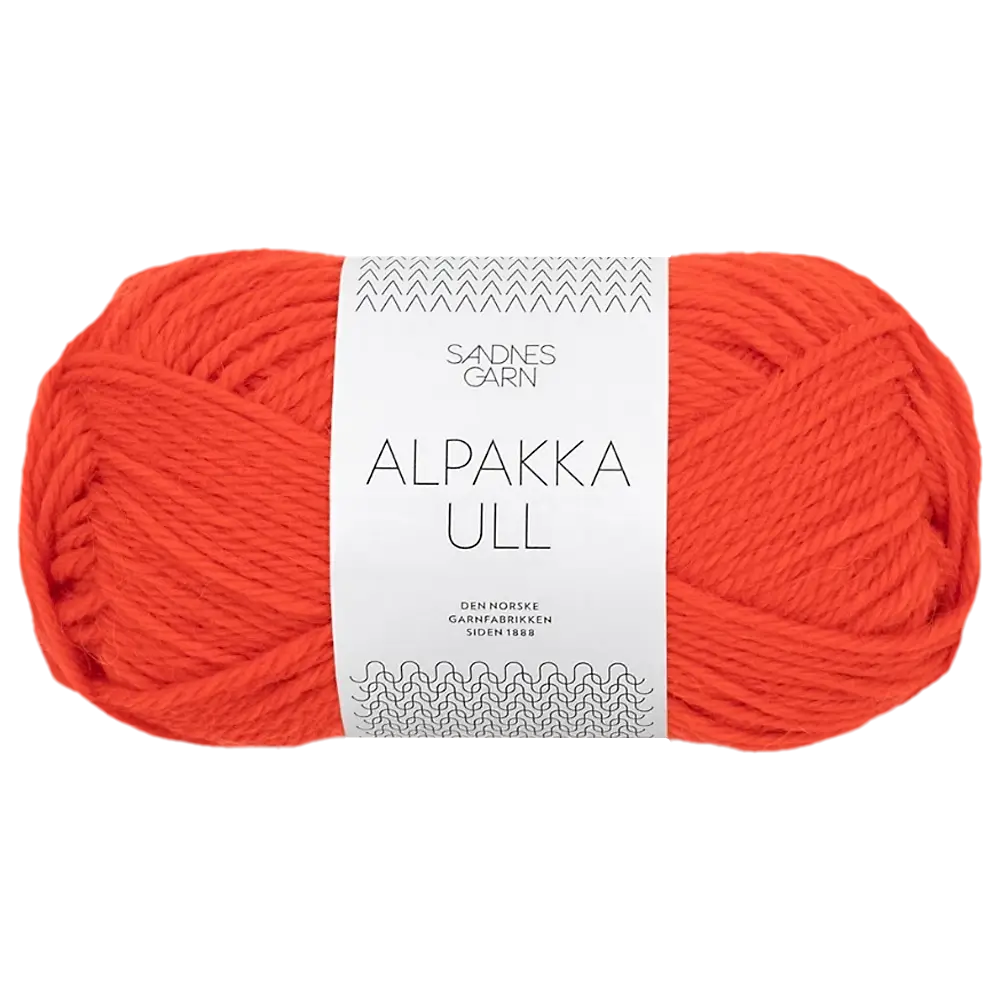#Farbe_Sandnes Alpakka Ull | 3819 Spicy Orange