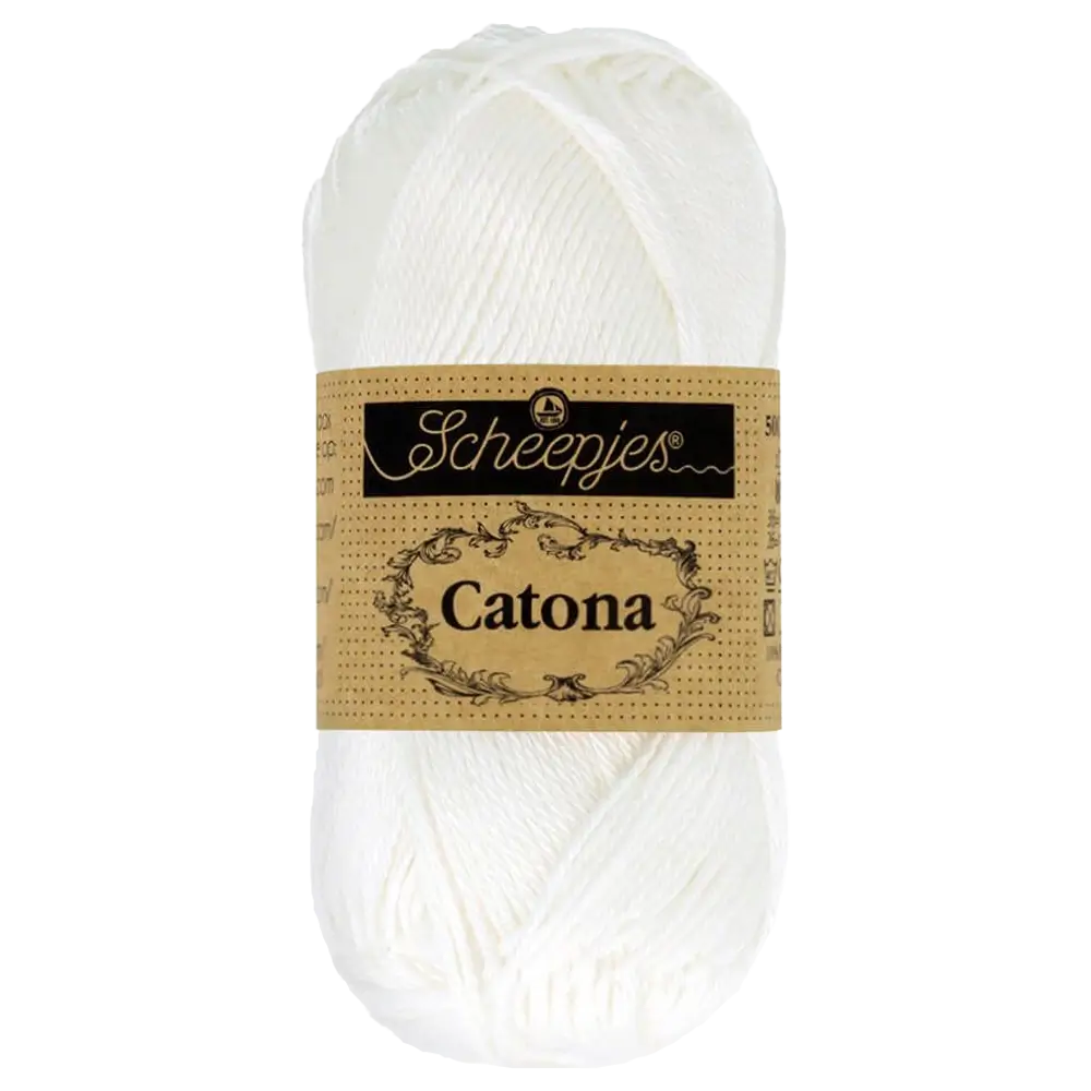 #Farbe_Scheepjes Catona | 106 Snow White