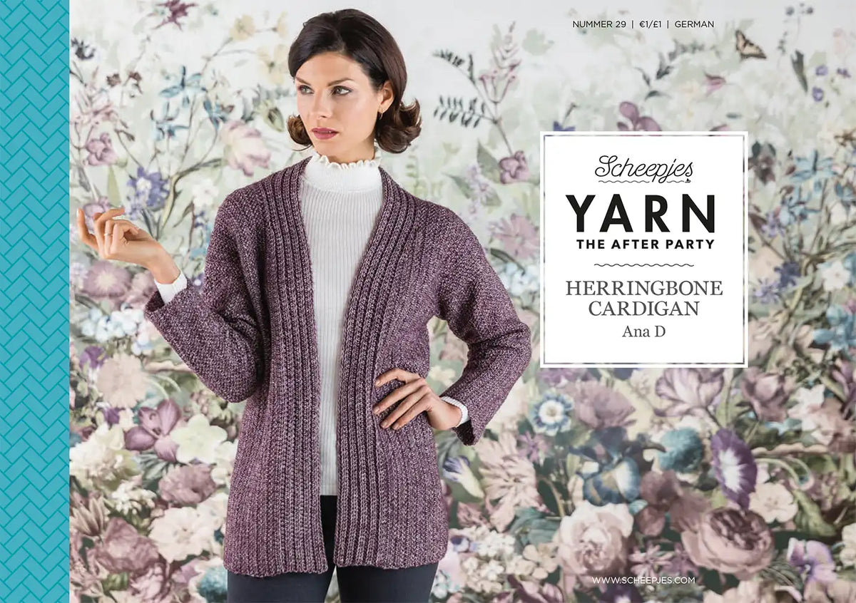 Cardigan Herringbone (HĂ€kelanleitung)