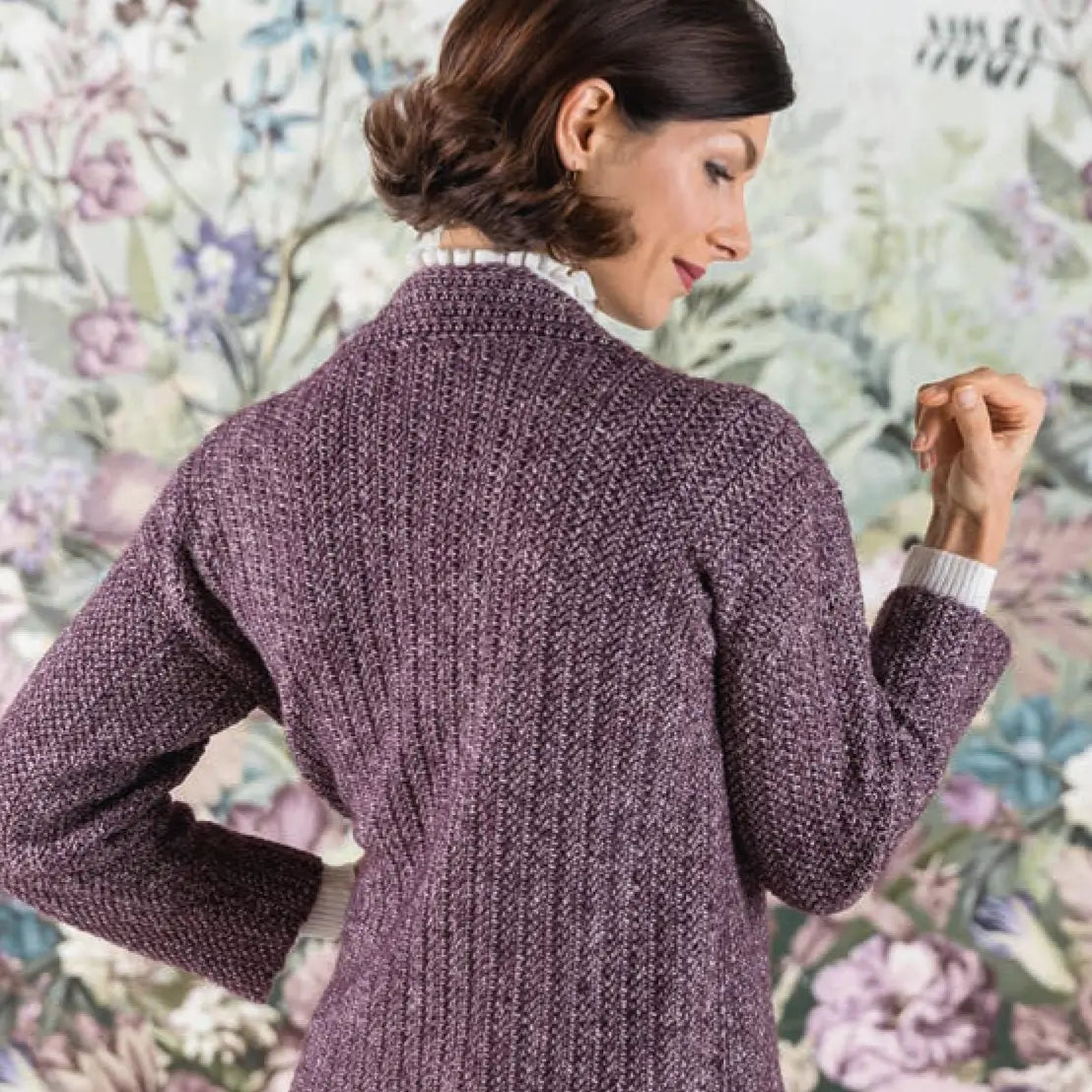 Cardigan Herringbone (HĂ€kelanleitung)